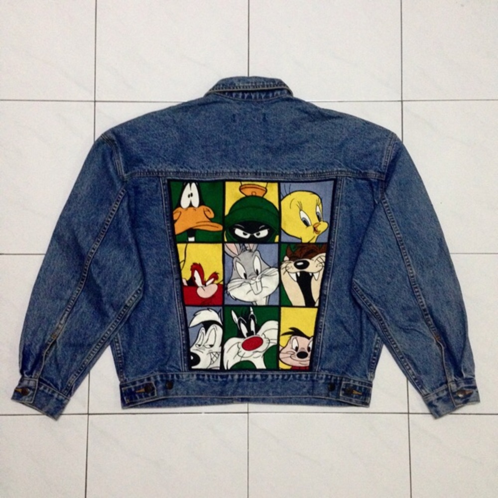 Vintage Looney Tunes Denim Jacket